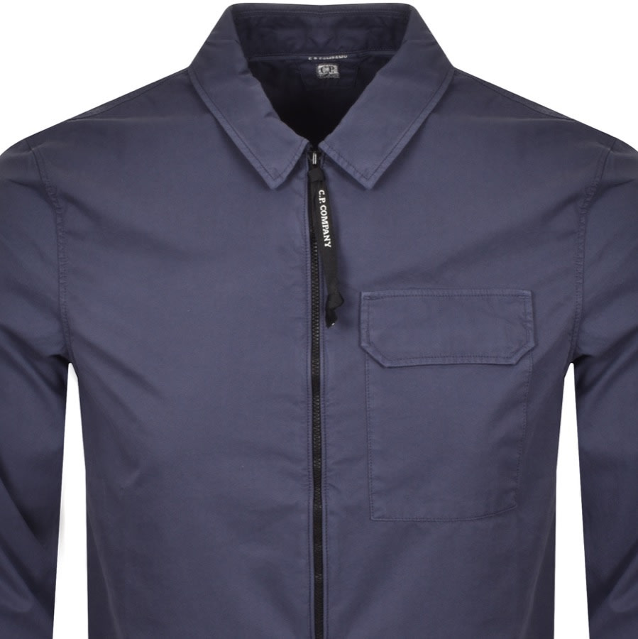Alternative Image for ProductCP Company Overshirt Blue2